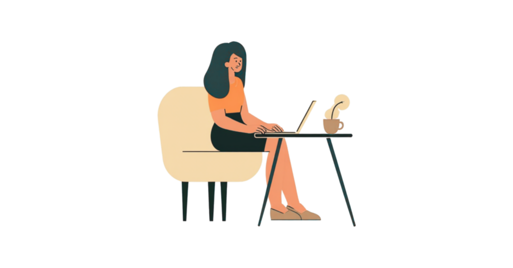 Beyond the Noise: Building a Digital Marketing Strategy That Actually Works in 2026 Woman sitting on puffy chair on laptop at desk